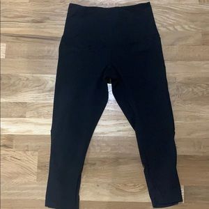 Zella Crop High Waisted Leggings